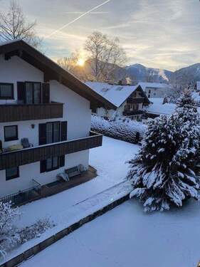 Morgenstimmung Ost-Balkon - 3 Zimmer Etagenwohnung zum Kaufen in Bad Wiessee