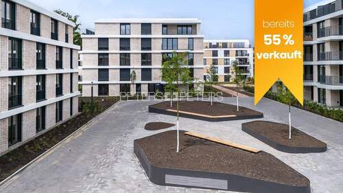 Innenhof - + Fertig! Moderner Wohntraum in Pinneberg realisiert +