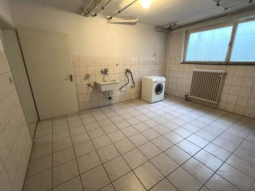 Waschraum im Keller - 