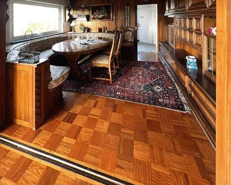 Wohn-Essbereich - 5 Zimmer Einfamilienhaus in Karlsruhe