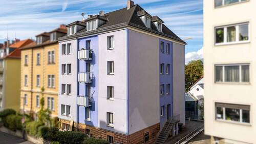 Außenansicht Front - MFH mit Ferienwohnungen in Bestlage von WürzburgSanderau