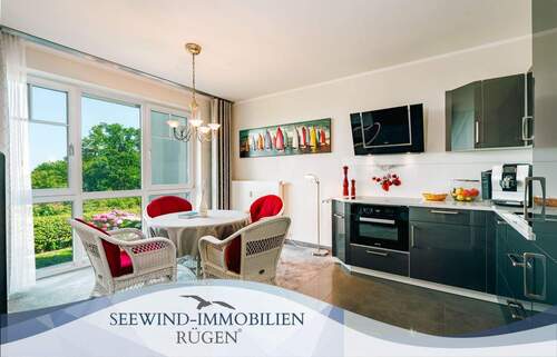 Stilvolle Erdgeschosswohnung in Göhren - Hochwertige und Barrierefreie Erdgeschosswohnung mit unverbaubarem Wasserblick im Ostseebad Göhren