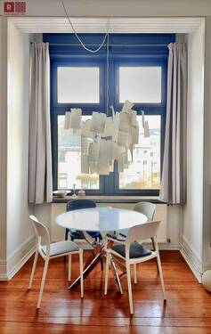 Wohnzimmer-Esstisch - Etagenwohnung mit 85,00 m&sup2; in Frankfurt am Main zur Miete