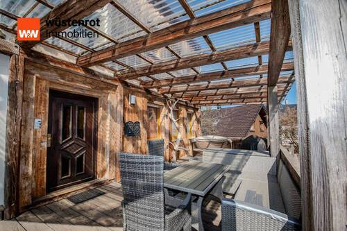 Terrasse - Mehrfamilienhaus, Wohnhaus mit 329,00 m&sup2; in Oybin / Hain zum Kaufen