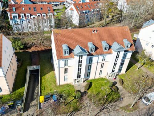 Objektansicht - 2 Zimmer Terrassenwohnung zur Miete in Magdeburg