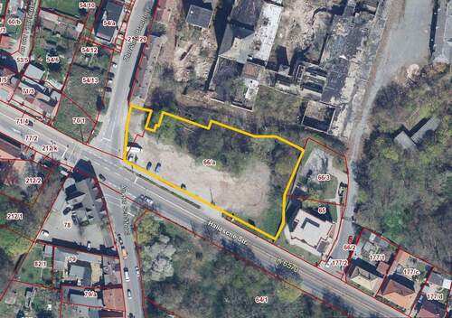 Luftbild - Grundstück in Leipzig zum Kaufen