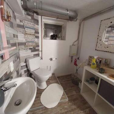 Duschbad im Keller - 