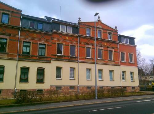 Hausansicht - Etagenwohnung in Chemnitz