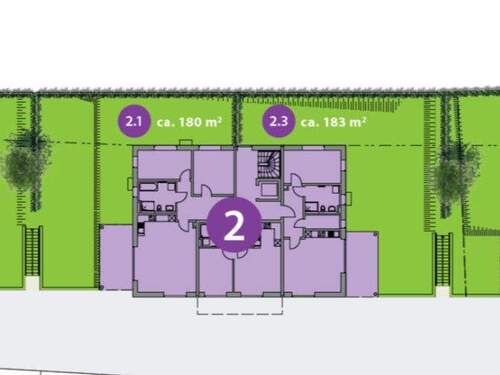 Garten 2.3 mit 183 m² - 