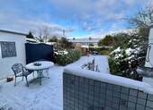 Garten nach Schneefall - 
