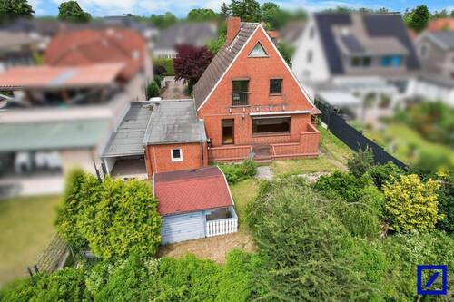 Rückseite - 3 Zimmer Einfamilienhaus zum Kaufen in Achim