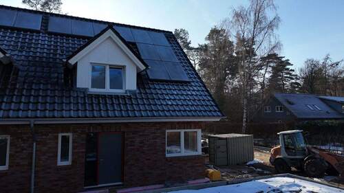 Außenansicht - Doppelhaushälfte mit 117,30 m&sup2; in Buchholz in der Nordheide zur Miete