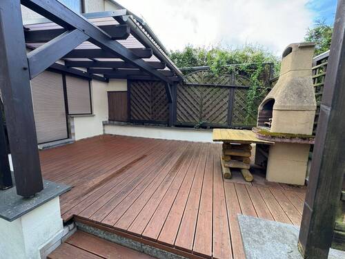 Terrasse - Einfamilienhaus mit 120,00 m² in Oelsnitz zum Kaufen