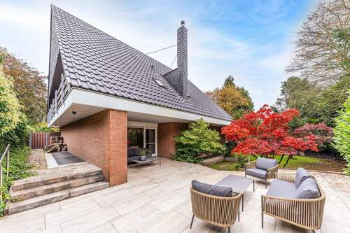 Terrasse - Exklusives Einfamilienhaus am Sommerberg