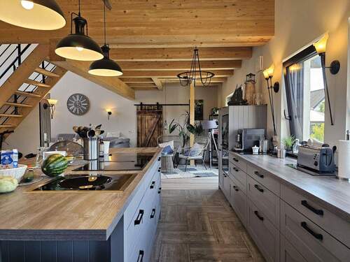 Küche mit Kochinsel - 