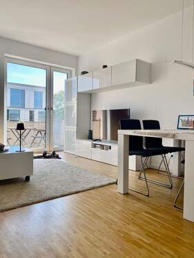 Beispielbild Wohnzimmer - Etagenwohnung mit 51,20 m&sup2; in Osnabrück zur Miete