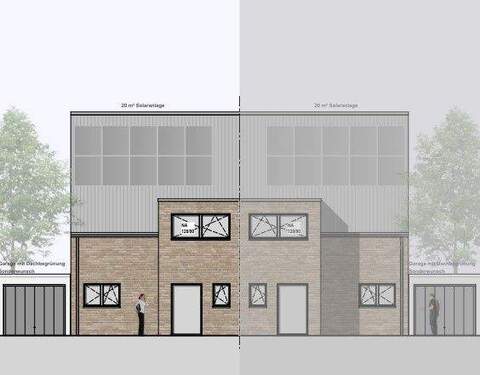 Ansicht Süd DHH A - 