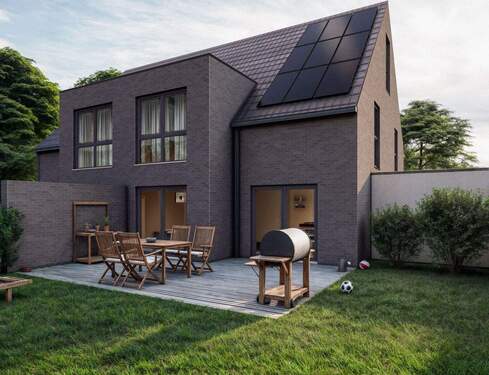 Gartenansicht - 4 Zimmer Doppelhaushälfte zum Kaufen in Hamminkeln