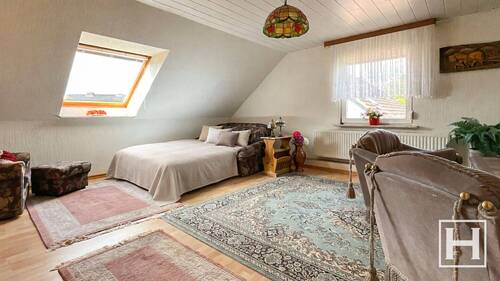 Schlafzimmer im DG - Einfamilienhaus mit 88,00 m&sup2; in Wahlstedt zum Kaufen
