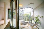 balkon - 3 Zi-Whg mit Süd-Terrasse EBK Aufzug und Tiefgarage (WE16)
