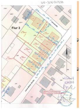 Finaler Vermessungsplan - 