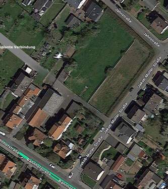 Luftbild - Grundstück in Groß-Umstadt