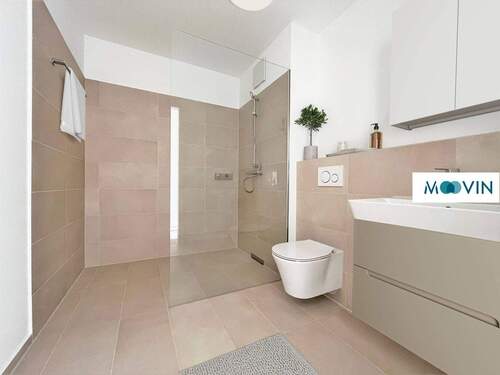 Badezimmer - 1 Zimmer Etagenwohnung zur Miete in Heidenheim