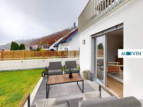 Terrasse - Etagenwohnung mit 54,70 m&sup2; in Heidenheim zur Miete