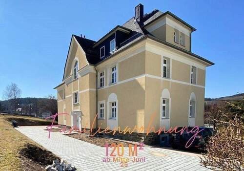 Familienwohnung 120 m² 5 Zi OG1 - 5 Zimmer Etagenwohnung zur Miete in Gornsdorf