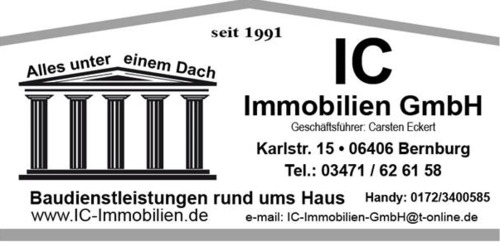 IC - 4 Zimmer Etagenwohnung in Bernburg