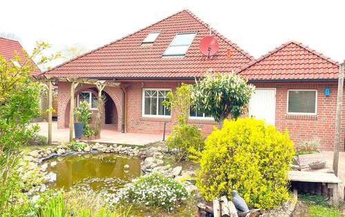 Ansicht hinten - Einfamilienhaus mit 189,50 m&sup2; in Rhauderfehn zum Kaufen