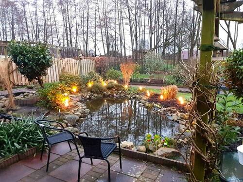 Abendromantik Ansicht Garten - 