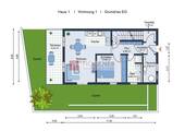 Grundriss Wohnung 1 EG - 