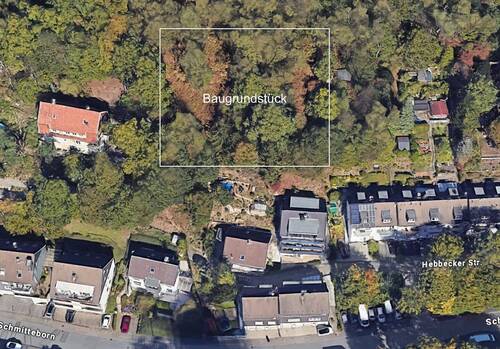 Luftbildaufnahme - Grundstück zum Kaufen in Wuppertal