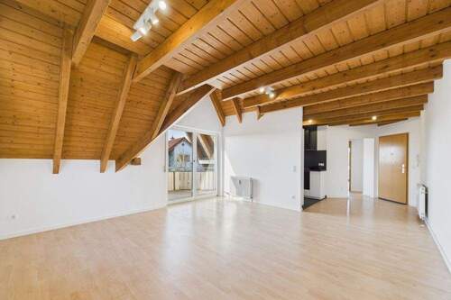 Wohnzimmer - Etagenwohnung mit 52,20 m&sup2; in Bad Wimpfen zur Miete