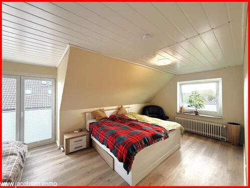 Schlafzimmer im Dachgeschoss - 