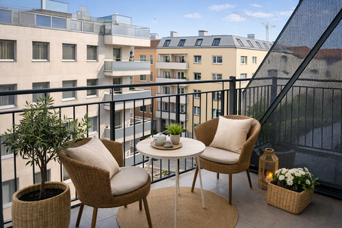 Balkon – Visualisierung - 
