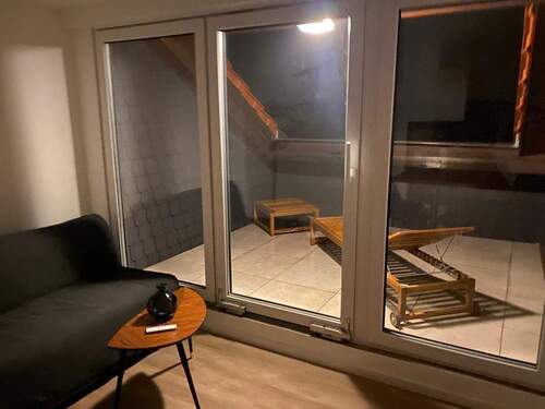 Blick auf Terrasse - 