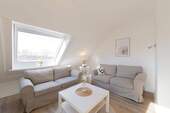 Wohnzimmer Wohnung DG - Strandallee mit Ostseeblick - 2 Wohnungen, eine Einheit