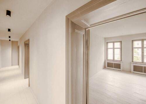 blick zur küche - Mulackstraße: 5 Zi-Whg im Einzeldenkmal im VH 3.OG mit Aufzug (WE11)