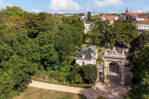 Eingang des Bürgerparks - 