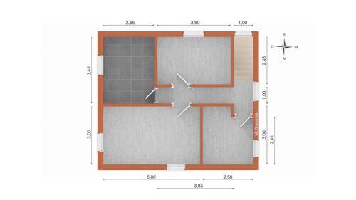 Amsel 11 OG bemaßt - 
