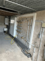 Haustechnik an Garagenwand - 