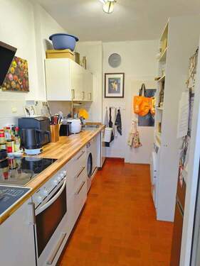 Küche - Etagenwohnung mit 45,10 m² in Darmstadt zum Kaufen