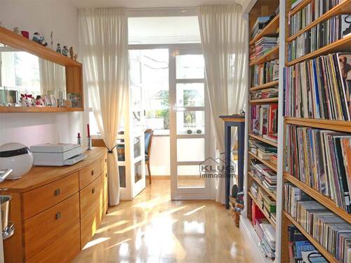 Arbeitszimmer mit Veranda - 