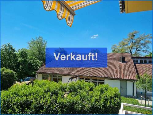 Ausblick vom Balkon - Sehr gepflegte 4,5 Zimmer Wohnung mit Garage in schöner Wohnlage in Radolfzell-kurzfristig beziehbar