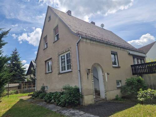 Seiteenansicht - 5 Zimmer Einfamilienhaus in Geithain