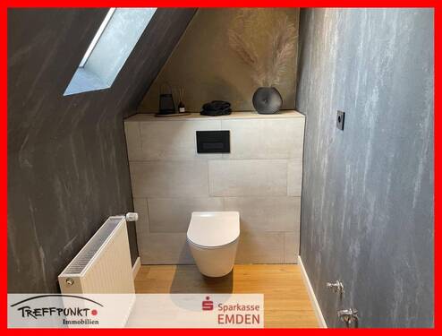 WC im Dachgeschoss - 