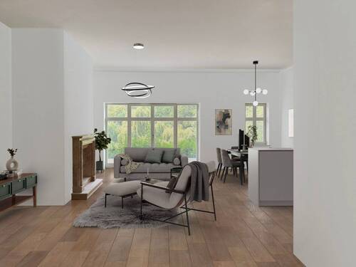 Traumwohnung mit Balkon- Einrichtungsbeispiel - 4 Zimmer Etagenwohnung zum Kaufen in Leipzig