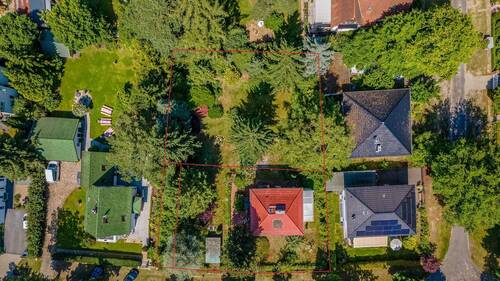 Bellevuestraße 8 Drohne - Grundstück in Hohen Neuendorf